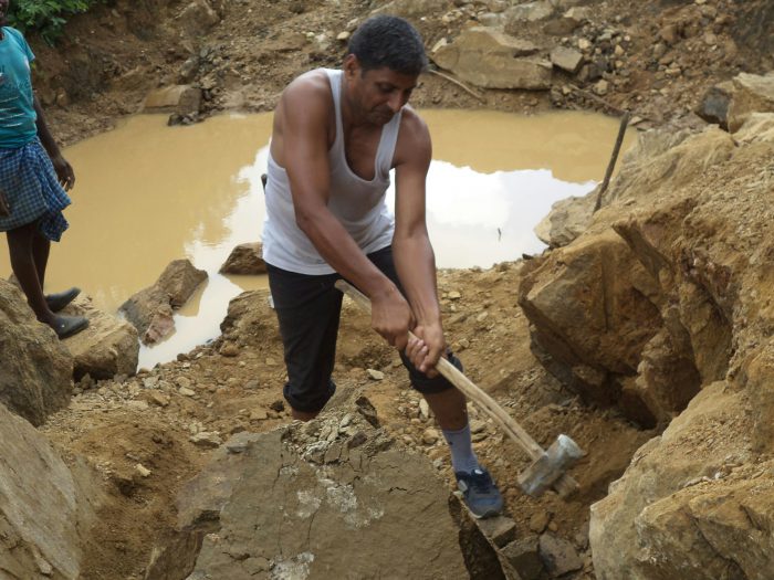 Sanjay Sajjan Singh also contributed physical labour for many days